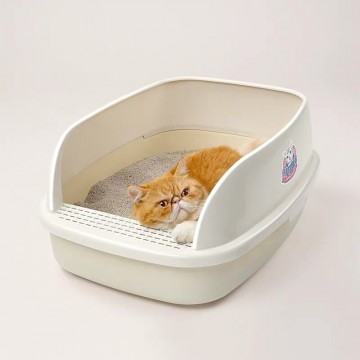 Catidea Bread Cat Litter Box Cream Extra Large